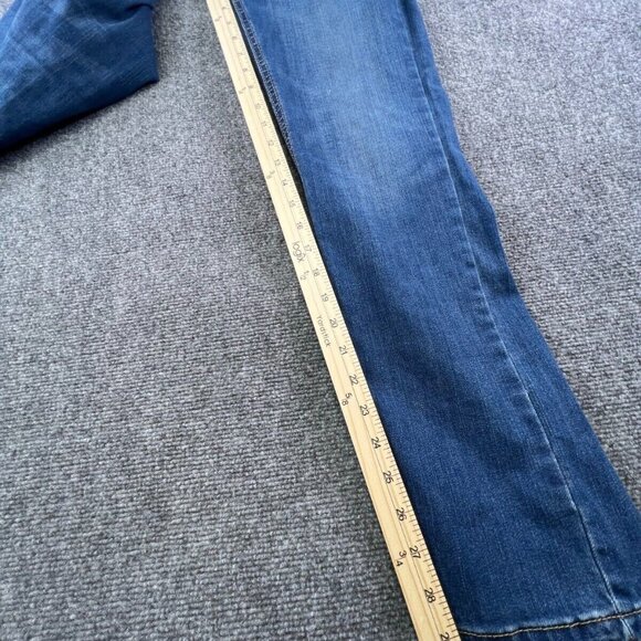 LEVI'S 511 Performance Slim Leg Jeans Women’s Size 16 Reg W28xL30 Blue Med Wash - Picture 14 of 16